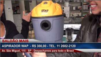 EXEMPLO DE COMERCIAL: Aspirador de de Pó