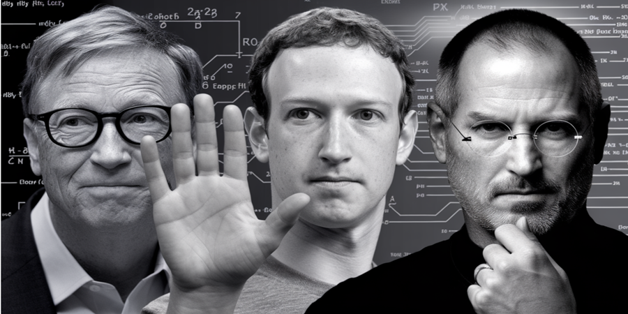 sucesso, CEOs canhotos, Bill Gates, Zuckerberg, genialidade, Steve Jobs, estudo científico, síndrome de Asperger, criatividade/Ilustração Cortesia Editorial Ideia